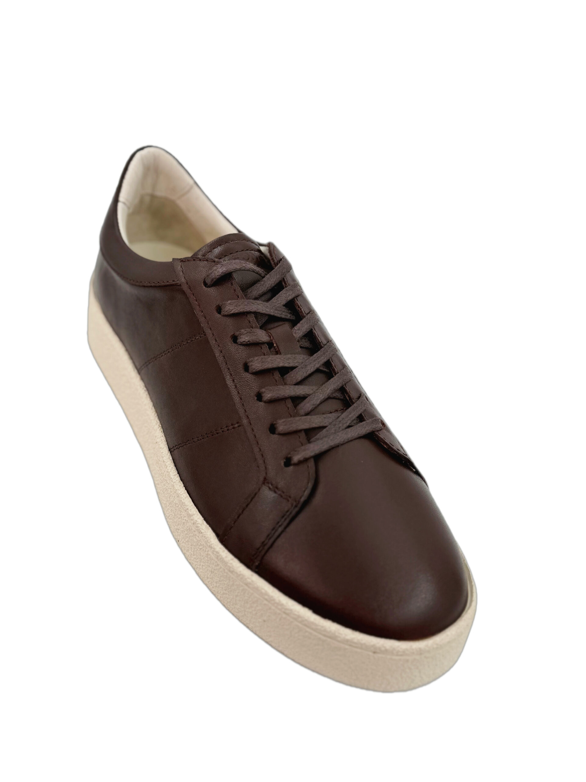 1300 Kahverengi Deri Sneaker - Görsel 6